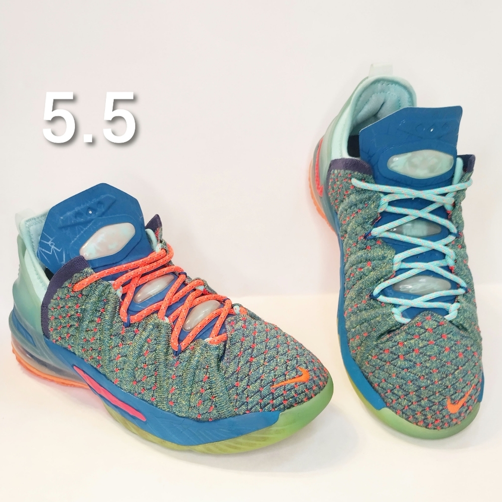 Nike LeBron XVIII.   Size 5.5y